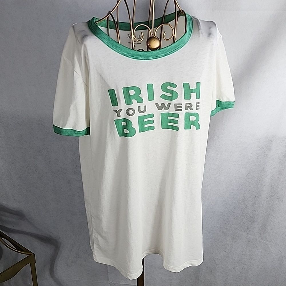 🍀 Irish You Were Beer St. Patrick's Day T~shirt